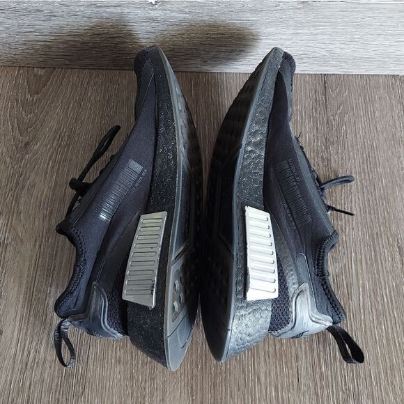 Adidas NMD R1 Spectoo Women’s Athletic Sneaker Running Shoe Black Glitter GZ9288 - Picture 7 of 13